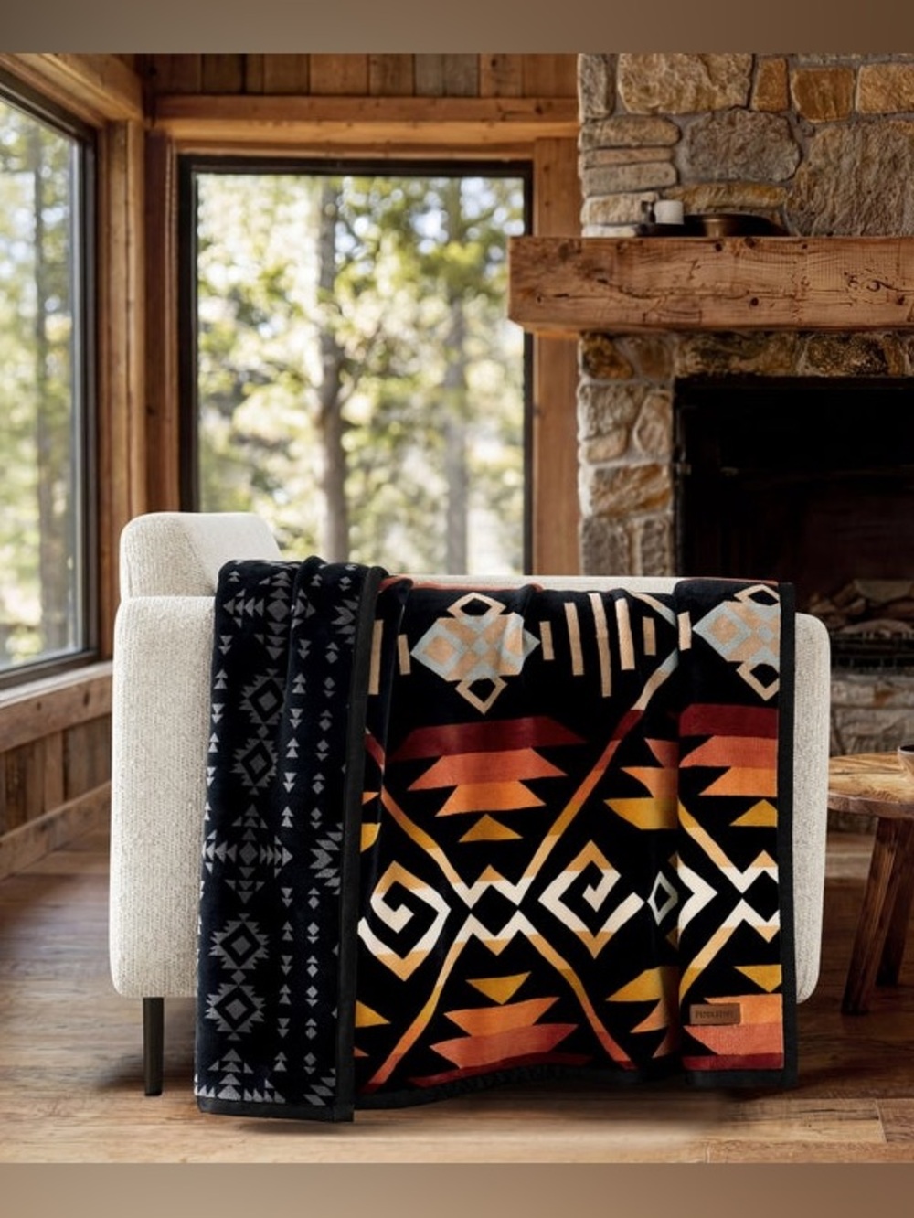 Pendleton Reversible Plush Throw